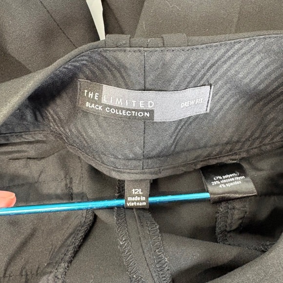 Lot of 4 The Limited Women's Pants Size 12L – Drew & Cassidy Fit – Black & Gray - Picture 13 of 13